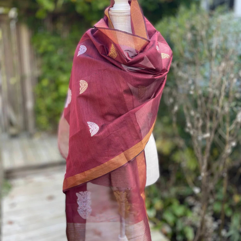 Samoan Tapa Maroon image 0