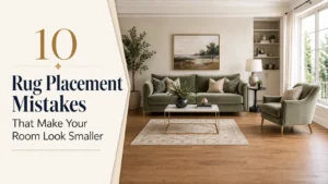 10 Rug Placement Mistakes That Make Your Room Look Smaller