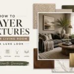 How To Layer Textures In Your Living Room For A Luxe Look