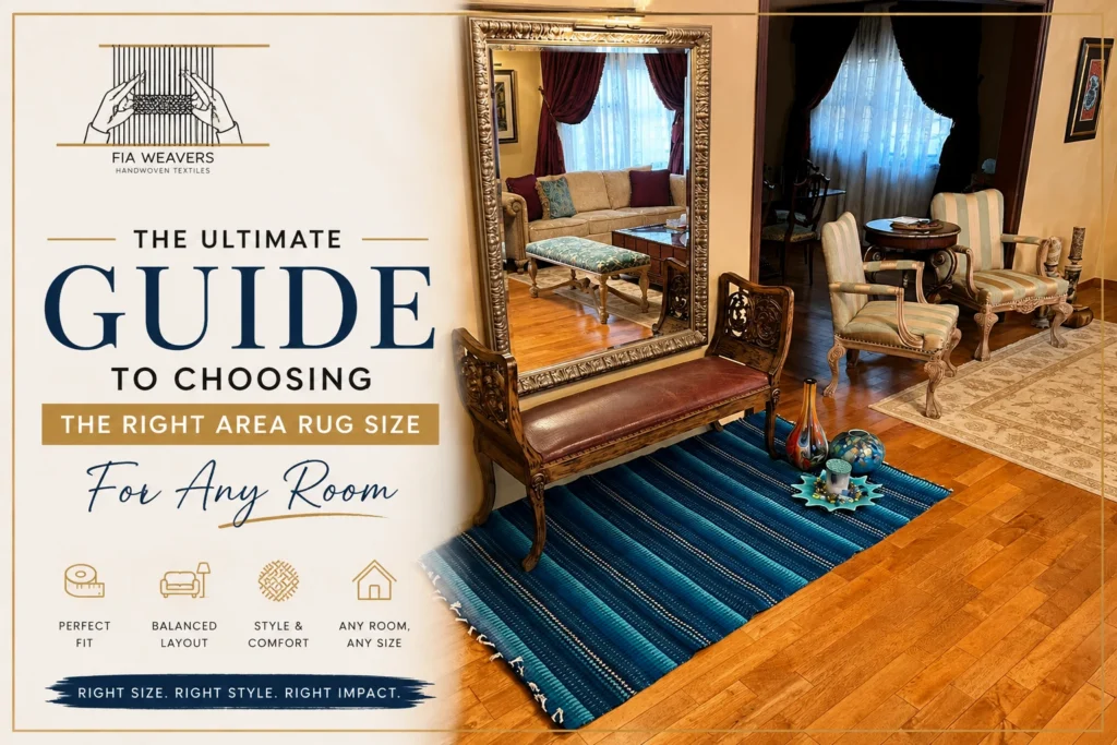 The Ultimate Guide To Choosing The Right Area Rug Size For Any Room