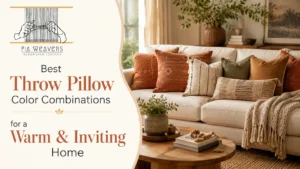 Best Throw Pillow Color Combinations For A Warm & Inviting Home